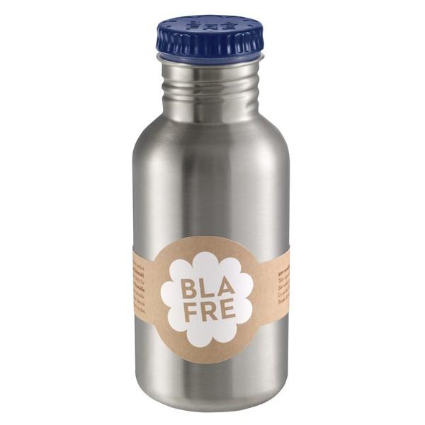 Blafre drinkfles 500ml navy Blafre drinkfles 500ml donkerblauw - DE GELE FLAMINGO - Kids concept store