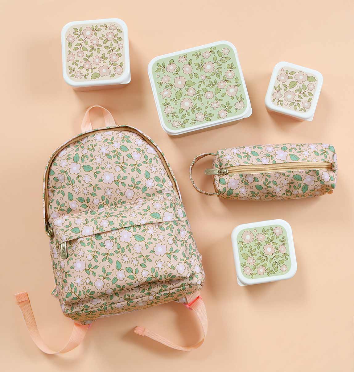 A Little Lovely Company Rugzakje | Bloesems - Roze A Little Lovely Company Rugzakje | Bloesems - Roze