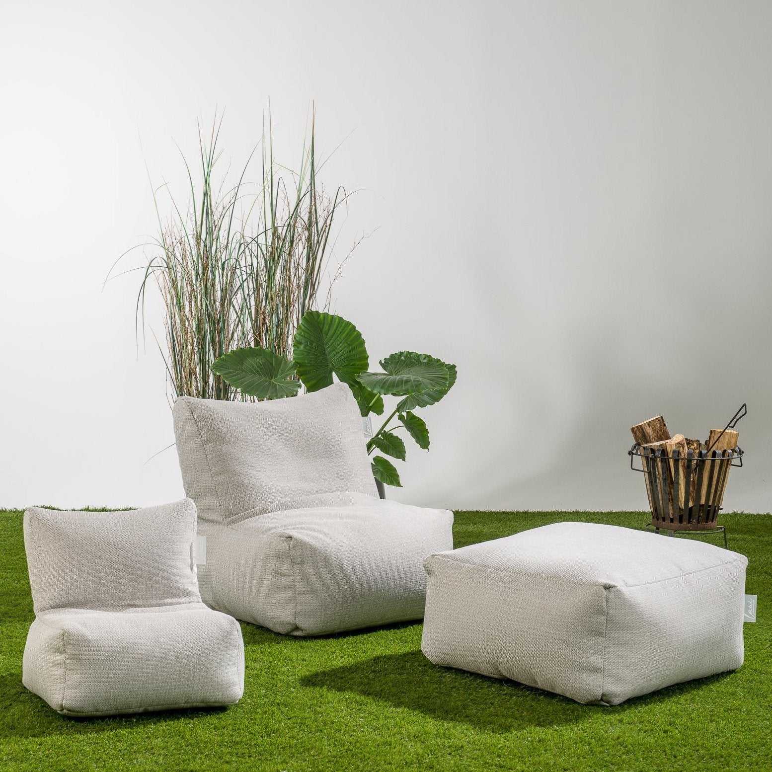 Laui Lounge Basic Square Outdoor I Ash Grey Laui Lounge Basic Square Outdoor I Ash Grey