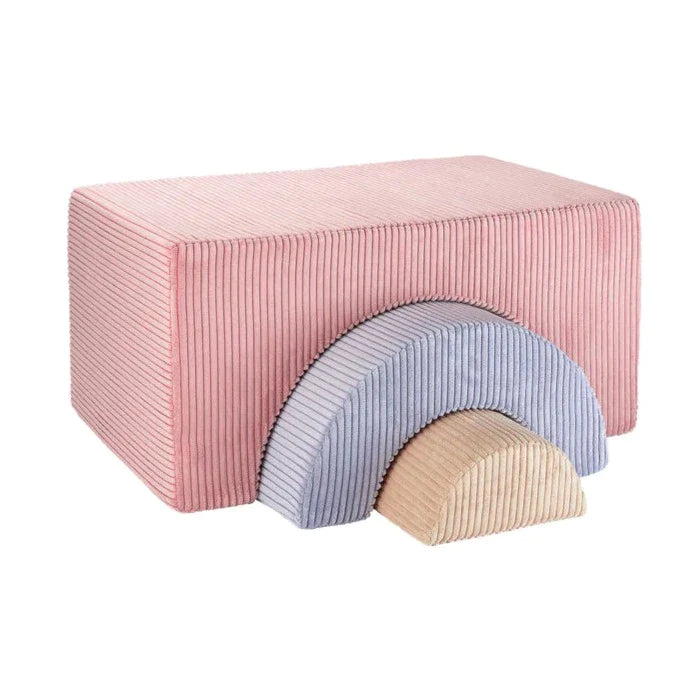 Wigiwama Rainbow Playset Speelset | Pink Mousse Wigiwama Rainbow Playset Speelset | Pink Mousse