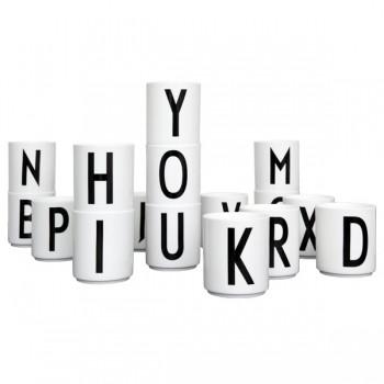 * Design letters melamine drinkbeker Eco Cup Design letters melamine drinkbeker - DE GELE FLAMINGO - Kids concept store