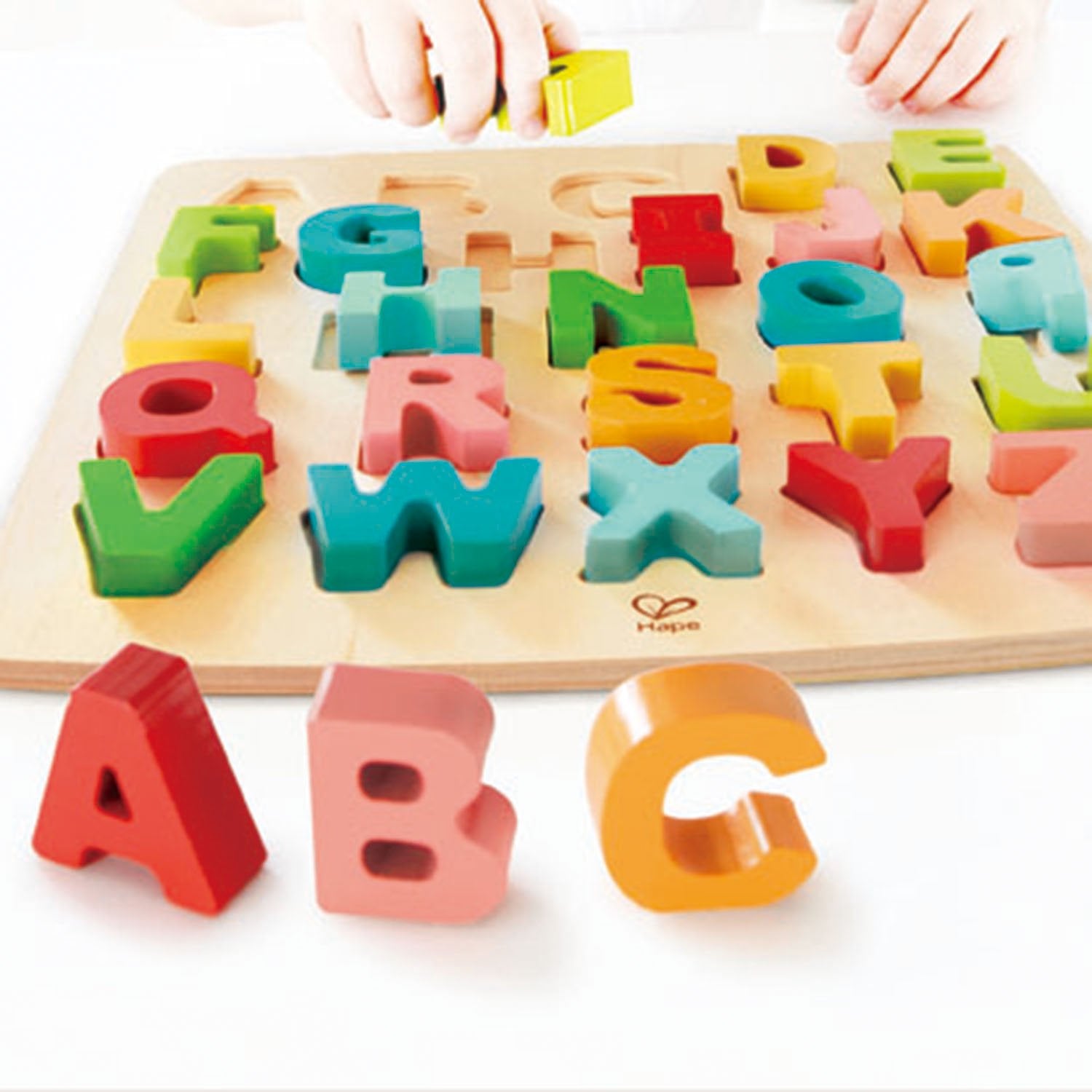 HAPE Houten Inlegpuzzel | ABC HAPE Houten Inlegpuzzel | ABC