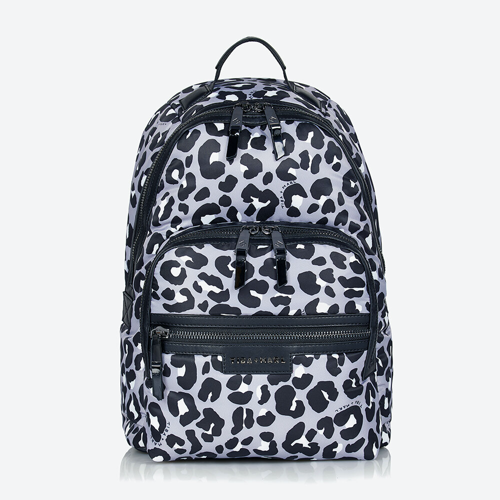 * Tiba + Marl Elwood Backpack | Mono Leopard * Tiba + Marl Elwood Backpack | Mono Leopard