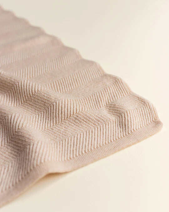 Hvid Blanket Freddie | Oat Hvid Blanket Freddie | Oat