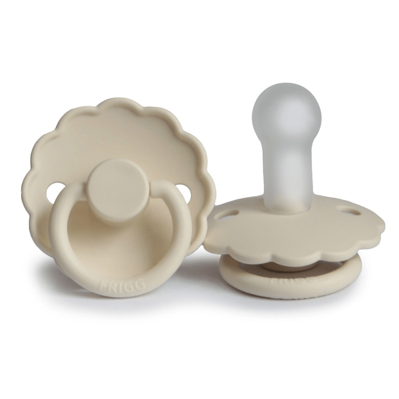 Frigg Daisy Siliconen Fopspeen 6+M | Cream Frigg Daisy Siliconen Fopspeen 6+M | Cream