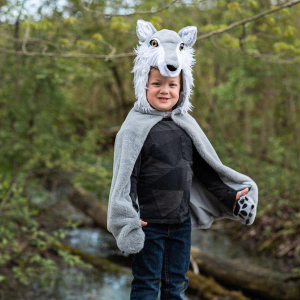 Great Pretenders Woodland Wolf Cape | 2-3 Jaar Great Pretenders Woodland Wolf Cape | 2-3 Jaar