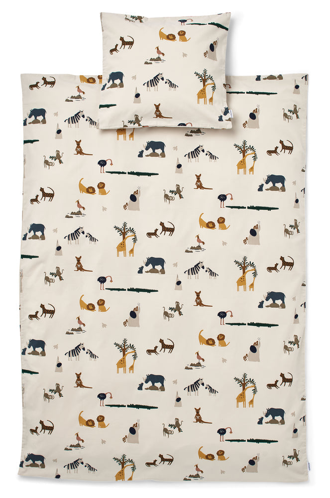 Liewood Ingeborg Dekbedset 100x135cm | All Together Sandy Liewood Ingeborg Dekbedset 100x135cm | All Together Sandy