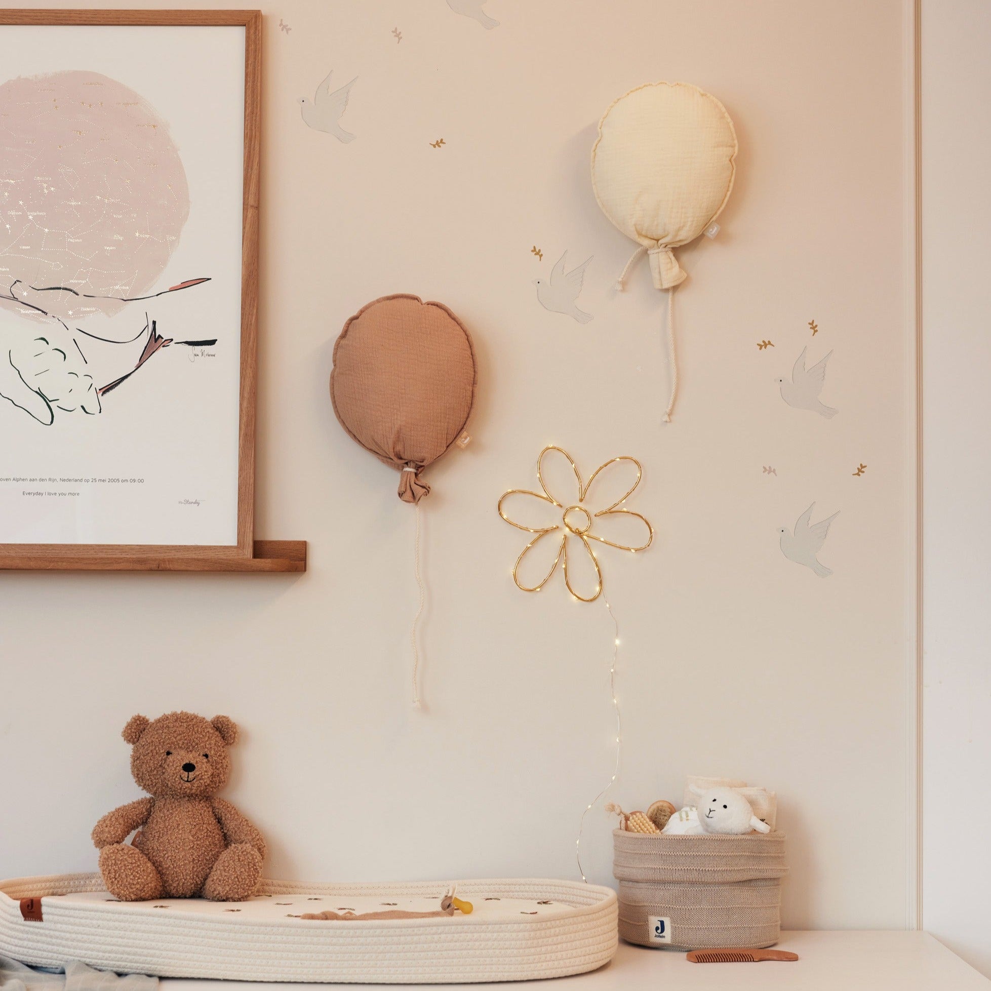 Jollein Ballon 25x50cm Party | Ivory Jollein Ballon 25x50cm Party | Ivory