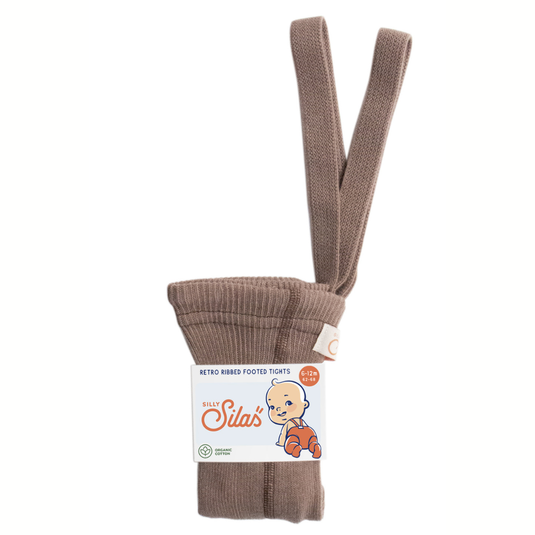 Silly Silas Broekkousen Footed Met Voetjes | Granola Silly Silas Broekkousen Footed Met Voetjes | Granola