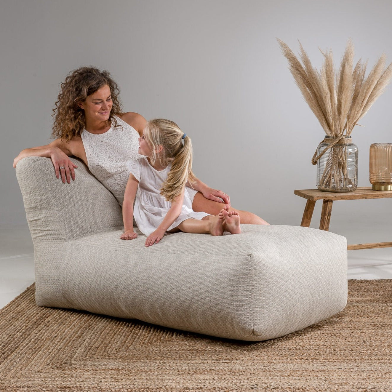 Laui Lounge Boho Longchair I Beige Laui Lounge Boho Longchair I Beige