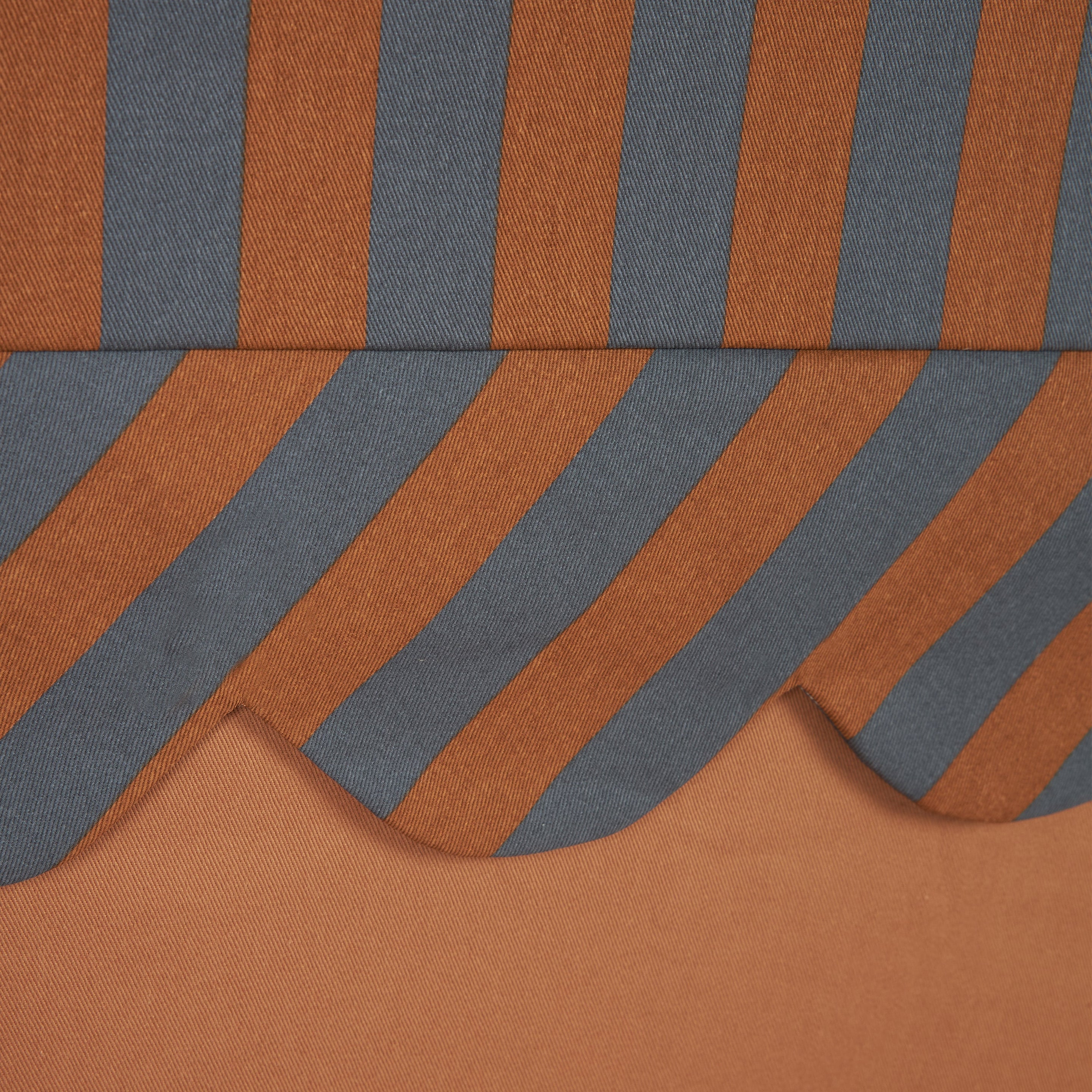 * Nobodinoz Majestic Matras Opvouwbaar Eco Floor Mat | Blue Brown Stripes * Nobodinoz Majestic Matras Opvouwbaar Eco Floor Mat | Blue Brown Stripes