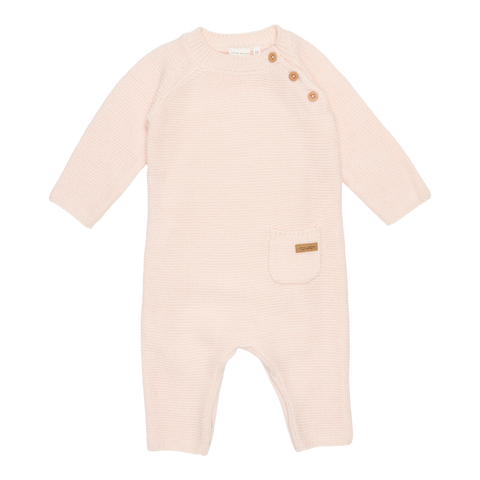 Little Dutch Babypakje Onesie Knit | Pink*