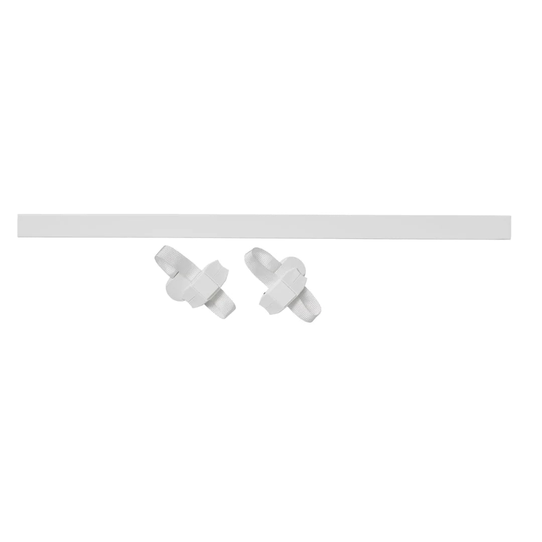 Babydan Trapleuning Adapter Wit Voor Deurhekje Babydan Trapleuning Adapter Wit Voor Deurhekje