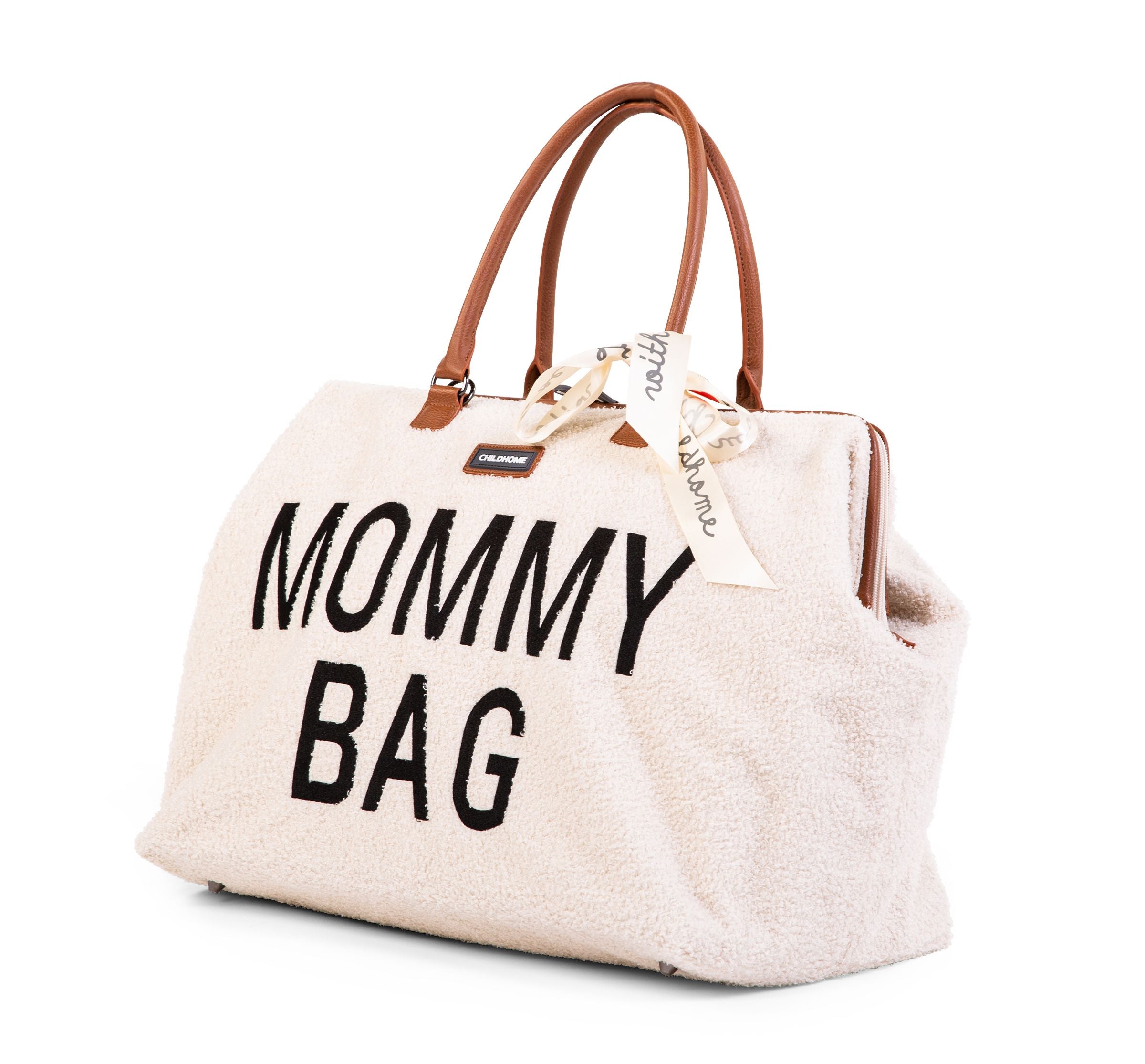 Childhome weekendtas XL Mommy Bag | Teddy OffWhite Childhome weekendtas XL Mommy Bag | Teddy OffWhite