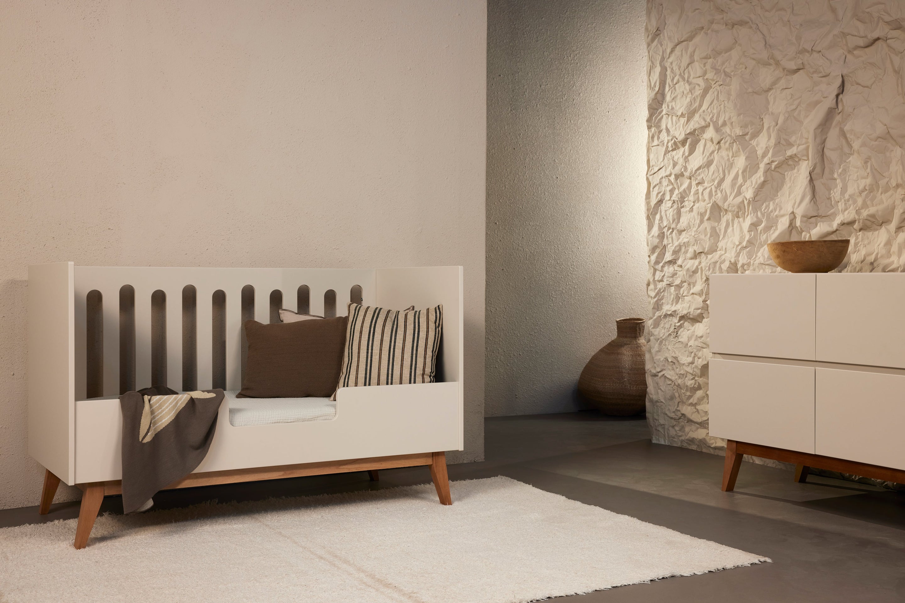 Quax Trendy Bed/Bank 140x70cm I Clay Quax Trendy Bed/Bank 140x70cm I Clay