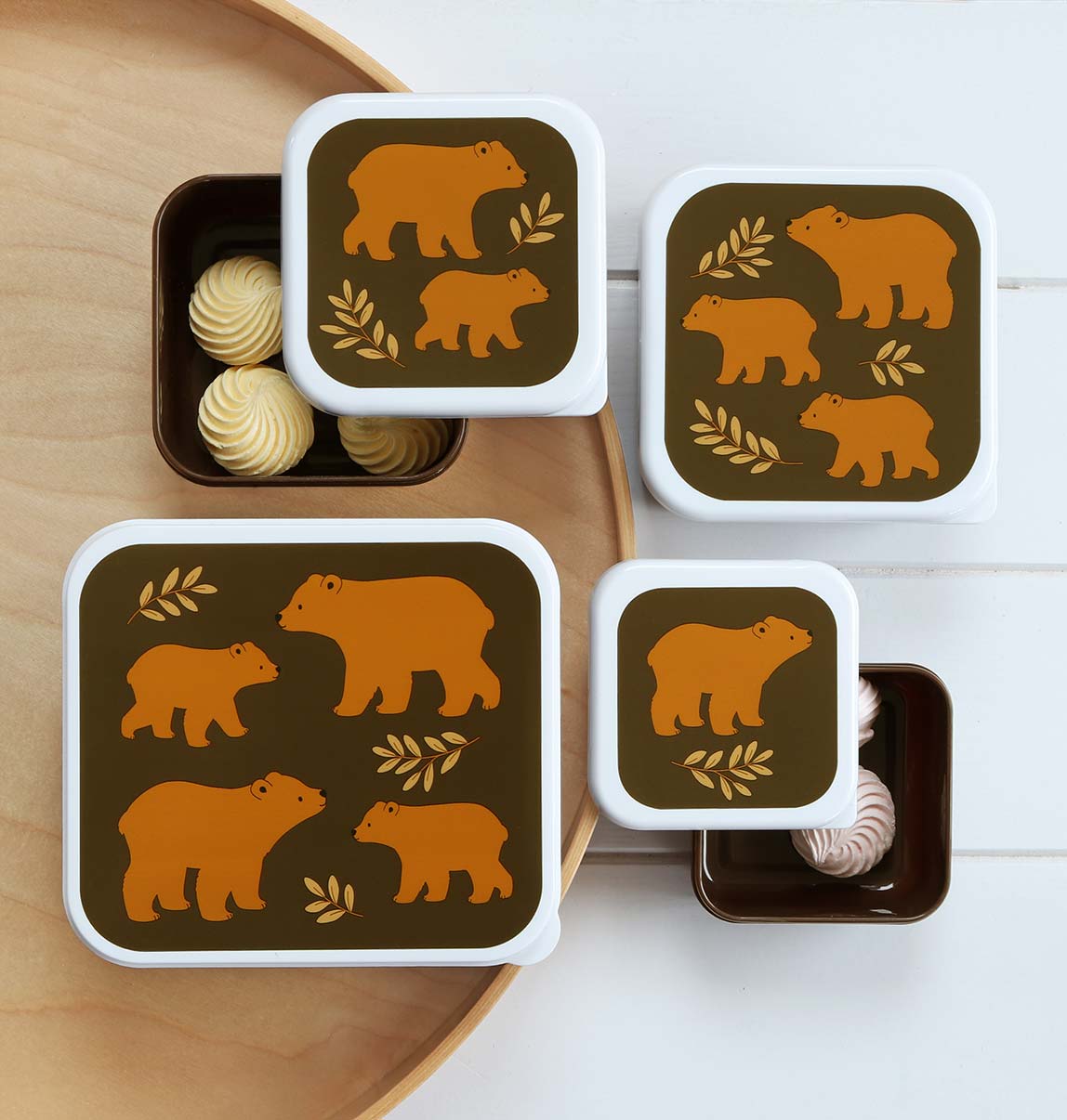 A Little Lovely Company Lunch & Snack Box Set | Beren A Little Lovely Company Lunch & Snack Box Set | Beren