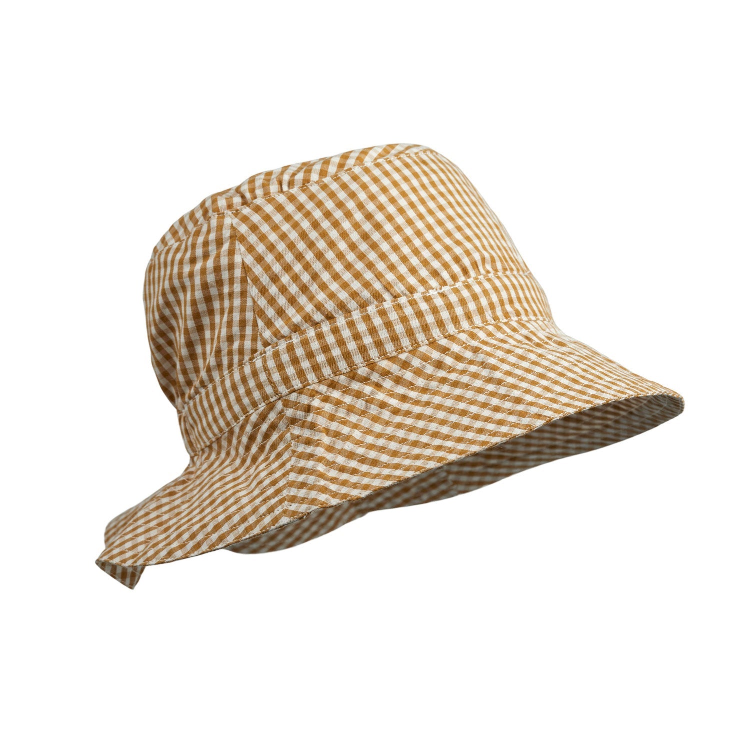 *  Liewood Sander Zonnehoedje | Check Golden Caramel/ Sandy *  Liewood Sander Zonnehoedje | Check Golden Caramel/ Sandy