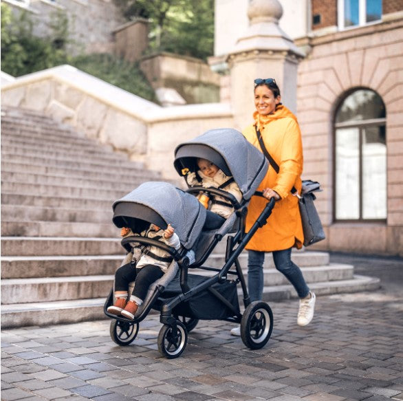 * Thule Sleek Zitje Voor Dubbele Buggy | Midnight Black * Thule Sleek Zitje Voor Dubbele Buggy | Midnight Black