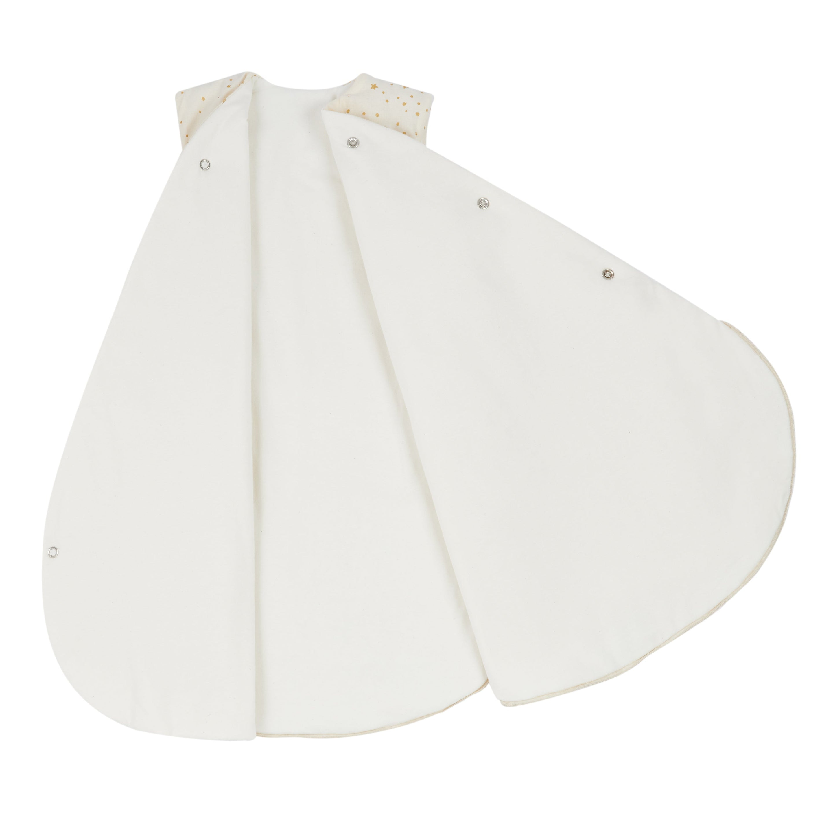 * Nobodinoz Snowy Warm Winterslaapzak 0-6M | Gold Stella / Natural * Nobodinoz Snowy Warm Winterslaapzak 0-6M | Gold Stella / Natural