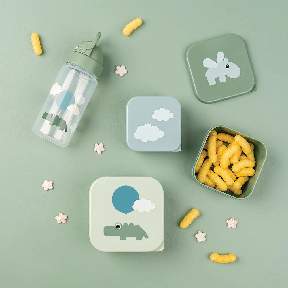 Done By Deer Drinkbeker Met Rietje | Happy Clouds Green Done By Deer Drinkbeker Met Rietje | Happy Clouds Green