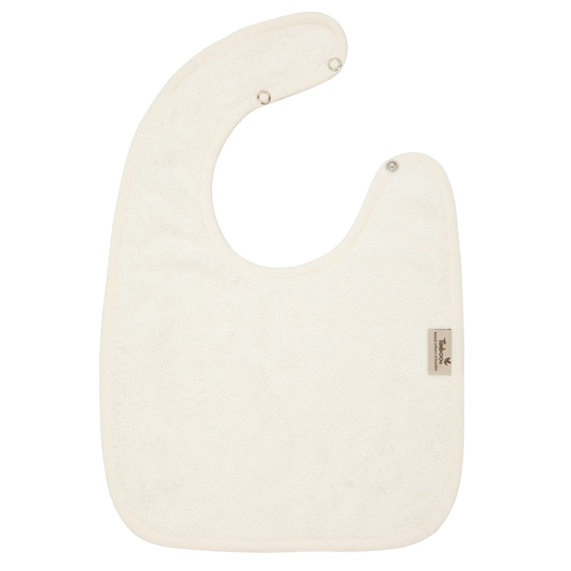 Timboo Slab Bamboo 26x38cm Met Drukknoop | Daisy White Timboo Slab Bamboo 26x38cm Met Drukknoop | Daisy White