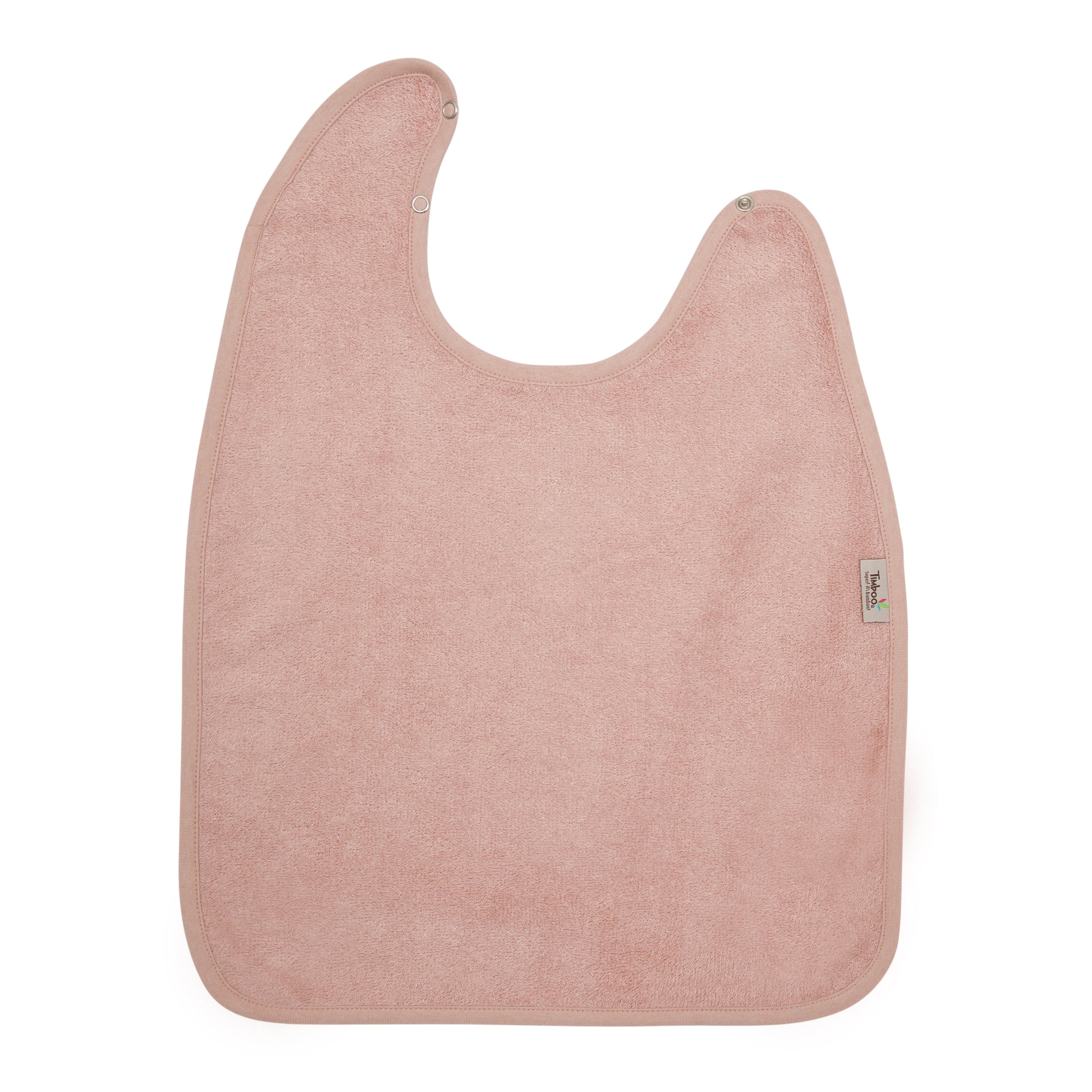 Timboo Bamboo XXL Slab 37x50cm Met Drukknoop | Misty Rose Timboo Bamboo XXL Slab 37x50cm Met Drukknoop | Misty Rose