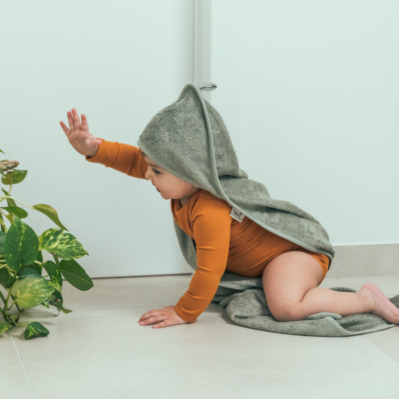 Timboo Badcape Bamboo 74x74cm | Savannah Sand Timboo Badcape Bamboo 74x74cm | Savannah Sand