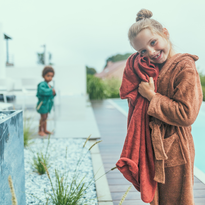 Timboo Handdoek 100x150cm | Daisy White Timboo Handdoek 100x150cm | Daisy White