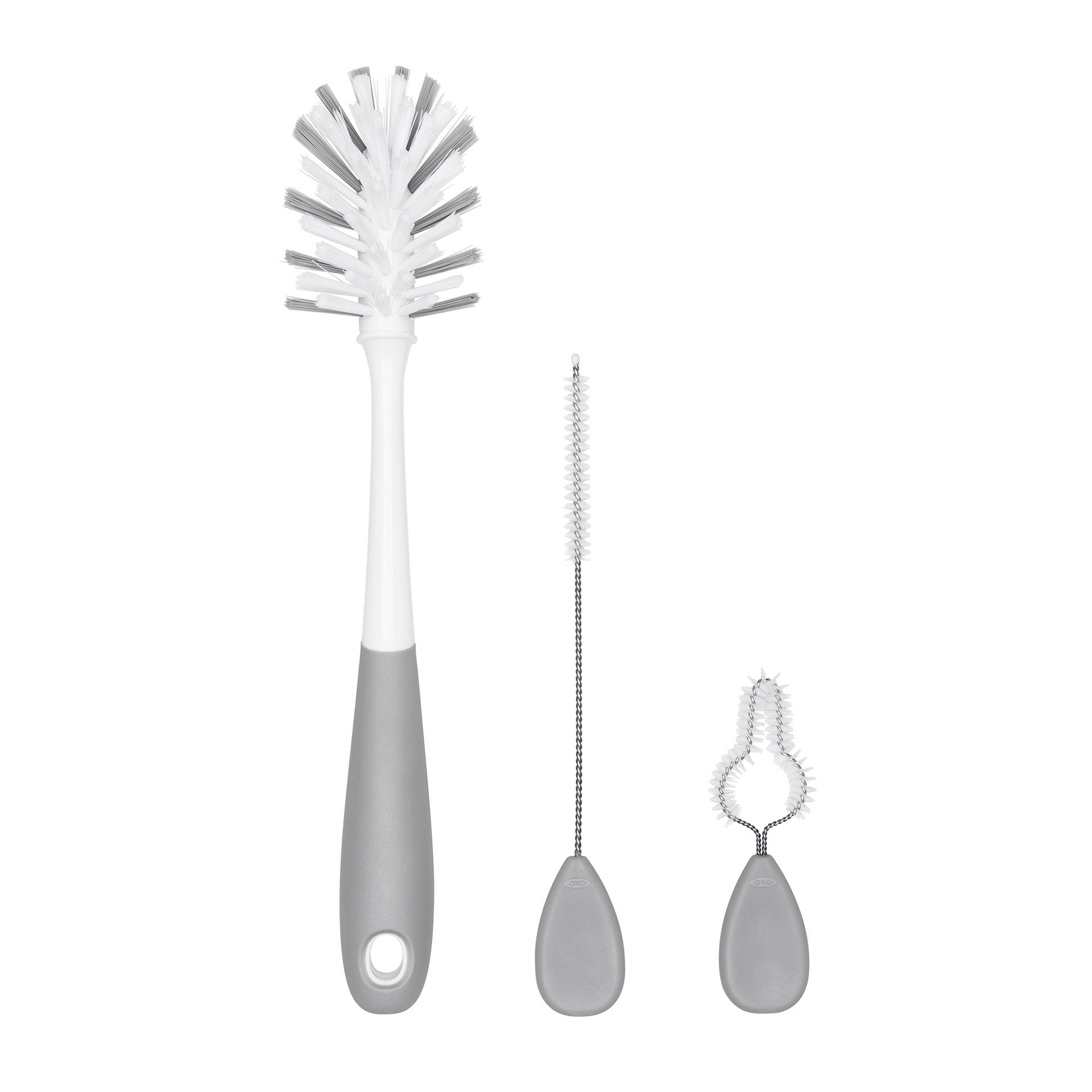 Oxo Tot Flessenborstel Reinigingsset Grey Oxo Tot Flessenborstel Reinigingsset Grey