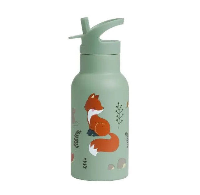 A Little Lovely Company Stainless Steel Drinkfles | Forest Friends A Little Lovely Company Stainless Steel Drinkfles | Forest Friends