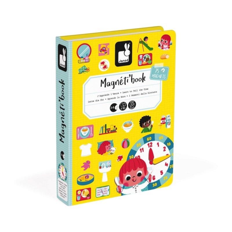 Janod Magneti'Book Meeneem Magneetset | Klok leren Janod Magneti'Book Meeneem Magneetset | Klok leren