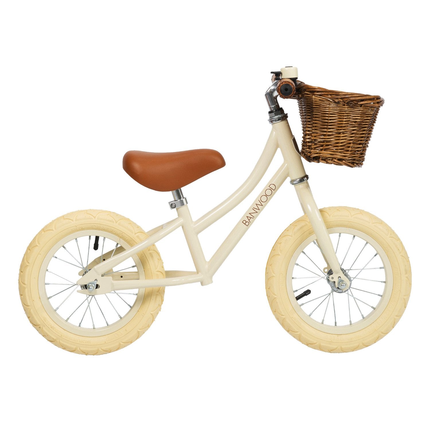 Banwood First Go Loopfiets Cream Banwood First Go Loopfiets Cream
