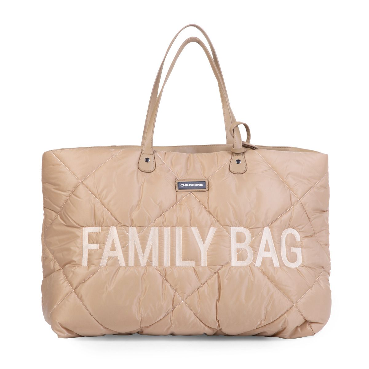 Childhome weekendtas XL Family Bag Gewatteerd | Beige Childhome weekendtas XL Family Bag Gewatteerd | Beige
