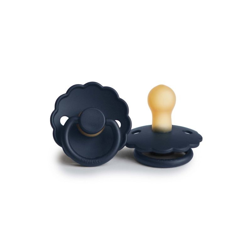 Frigg Daisy Latex Fopspeen 0-6M | Dark Navy Frigg Daisy Latex Fopspeen 0-6M | Dark Navy