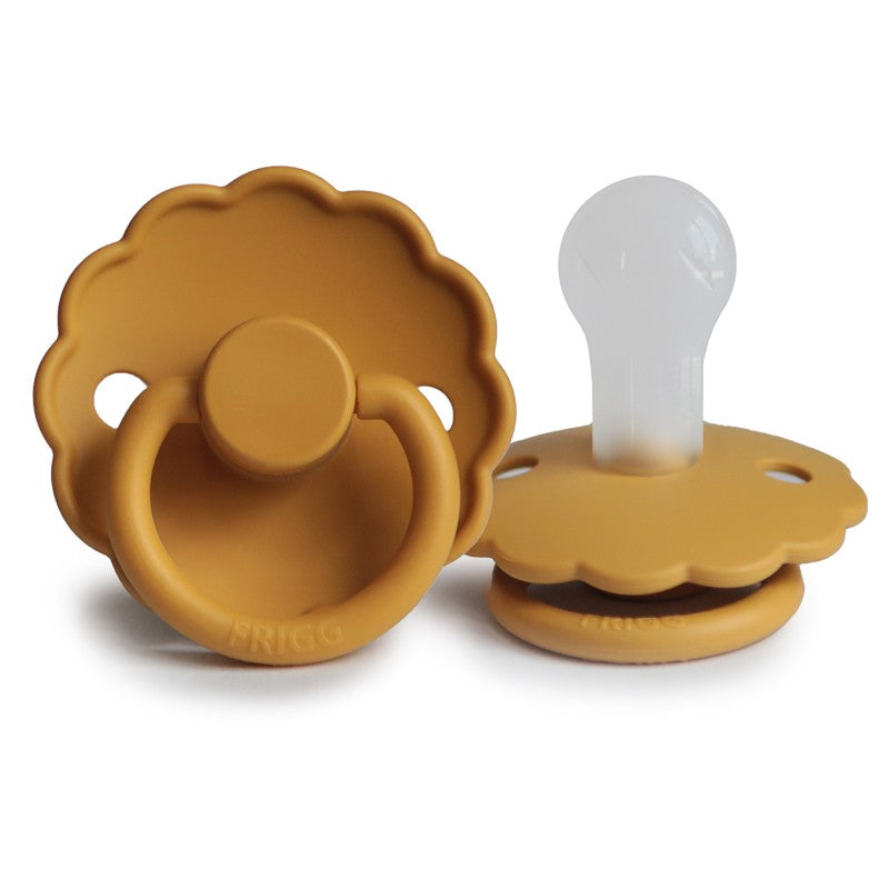 Frigg Daisy Siliconen Fopspeen 0-6M | Honey Gold Frigg Daisy Siliconen Fopspeen 0-6M | Honey Gold