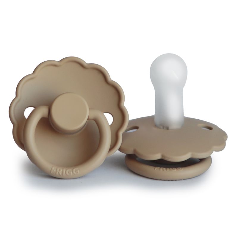 Frigg Daisy Siliconen Fopspeen 6+M | Croissant Frigg Daisy Siliconen Fopspeen 6+M | Croissant