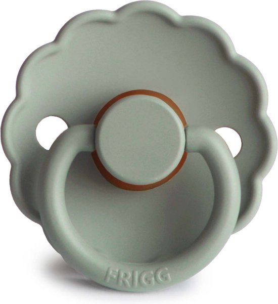 Daisy Siliconen Fopspeen 0-6M | Sage Daisy Siliconen Fopspeen 0-6M | Sage