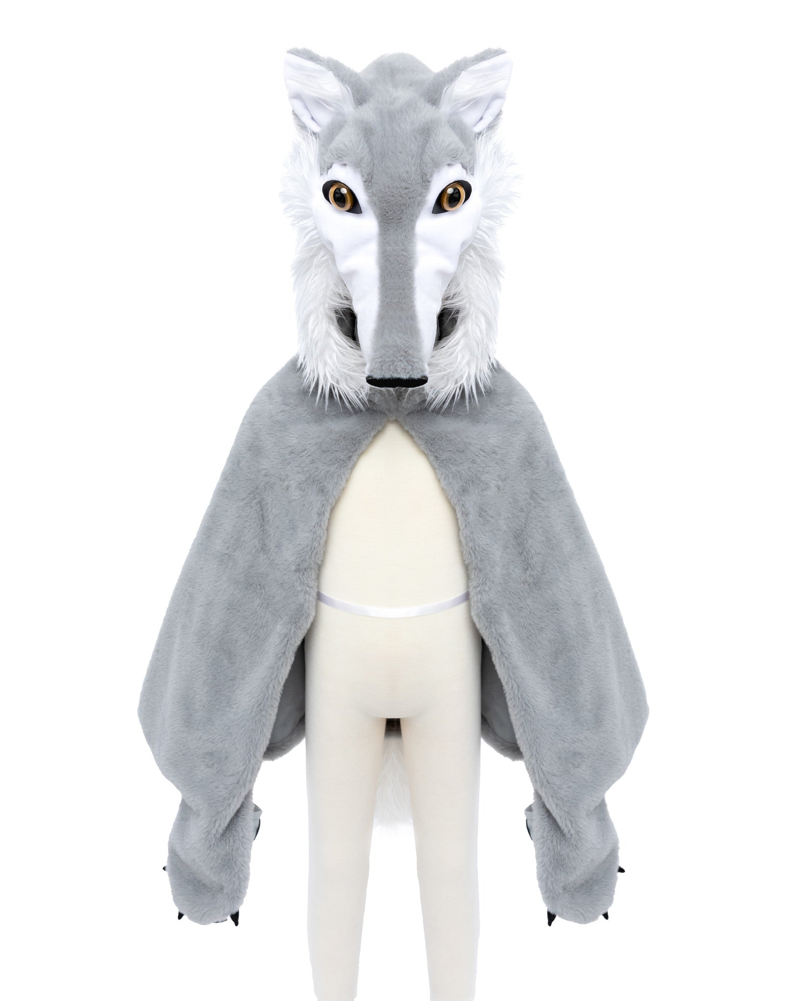 Great Pretenders Woodland Wolf Cape 4-6 jaar Great Pretenders Woodland Wolf Cape 4-6 jaar