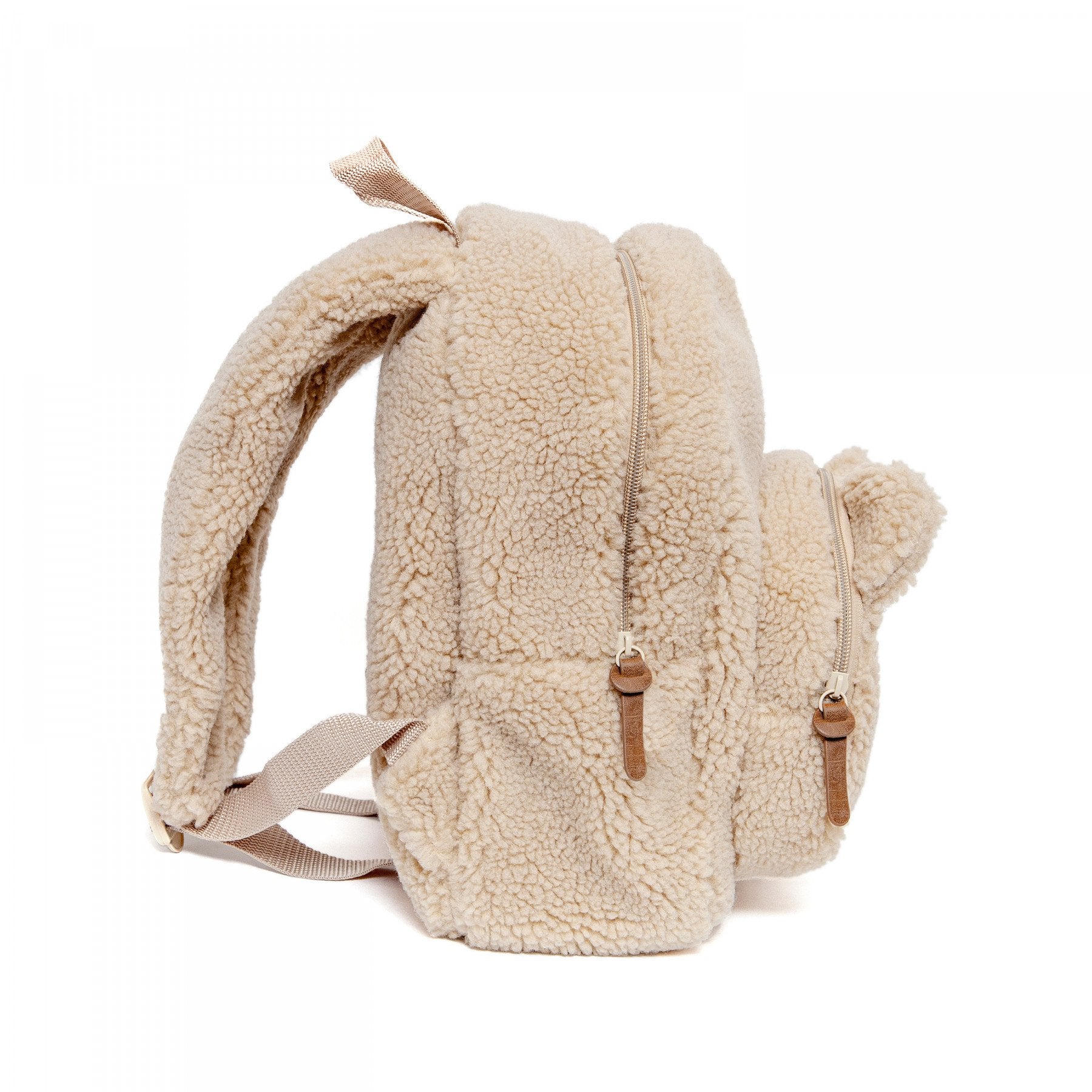 Petit Monkey Teddy Rugzak Sand Petit Monkey Teddy Rugzak Sand