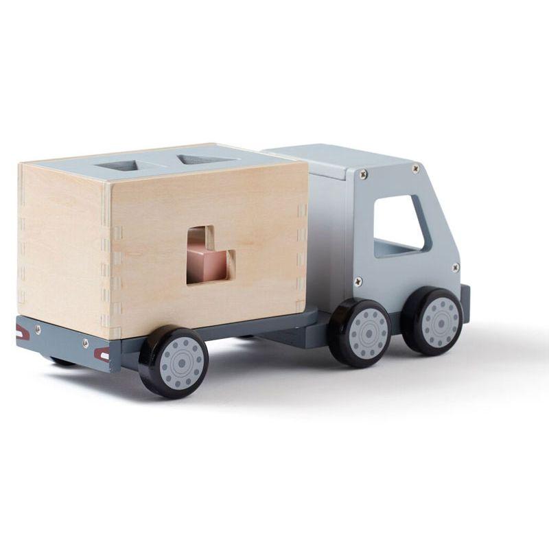 Kid's concept Houten Vrachtwagen Sorteren met Vormpjes Aiden Kid's concept Houten Vrachtwagen Sorteren met Vormpjes Aiden