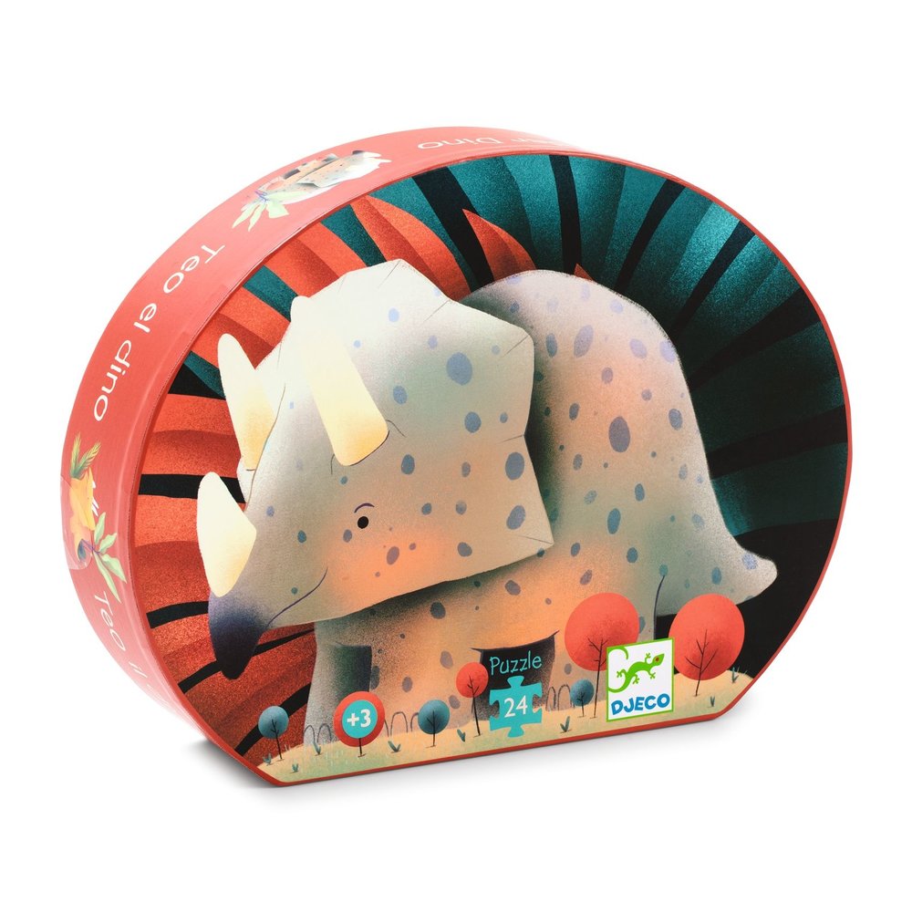 * Djeco Puzzel Teo De Dino | 24 Stukken * Djeco Puzzel Teo De Dino | 24 Stukken