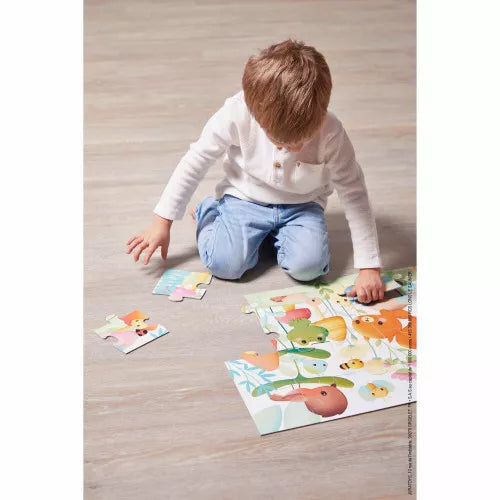 Janod Puzzelkoffer 20st | Dieren In De Tuin Janod Puzzelkoffer 20st | Dieren In De Tuin