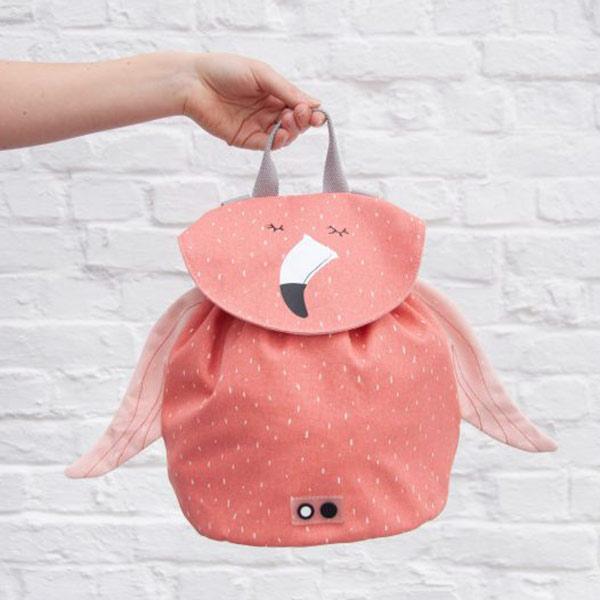 * Trixie Rugzak MINI - Mrs. Flamingo * Trixie Rugzak MINI - Mrs. Flamingo