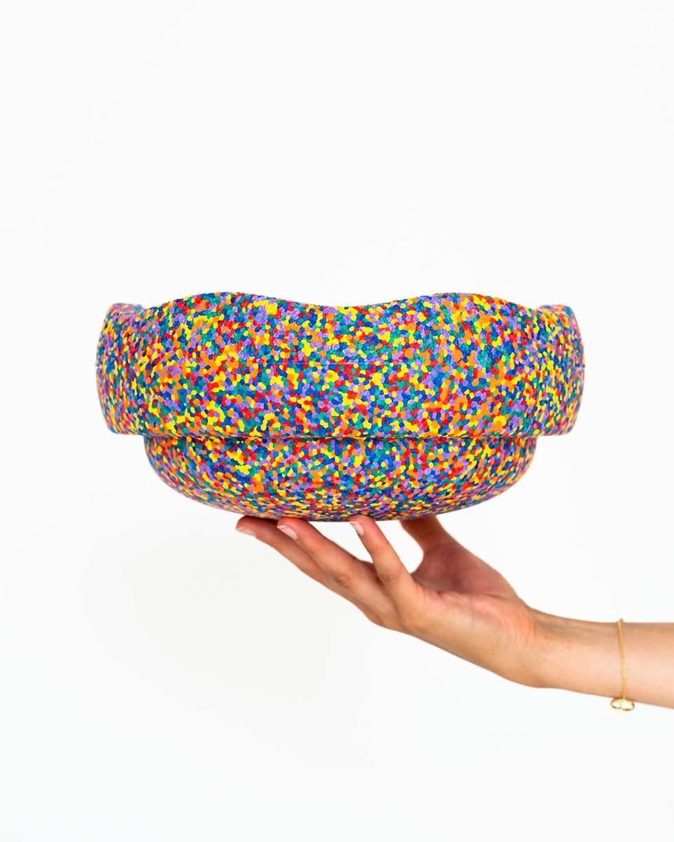 * Stapelstein Steen Confetti 1 stuk * Stapelstein Steen Confetti 1 stuk