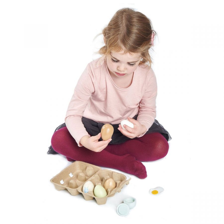 Tender Leaf Toys - Houten Eieren Tender Leaf Toys - Houten Eieren