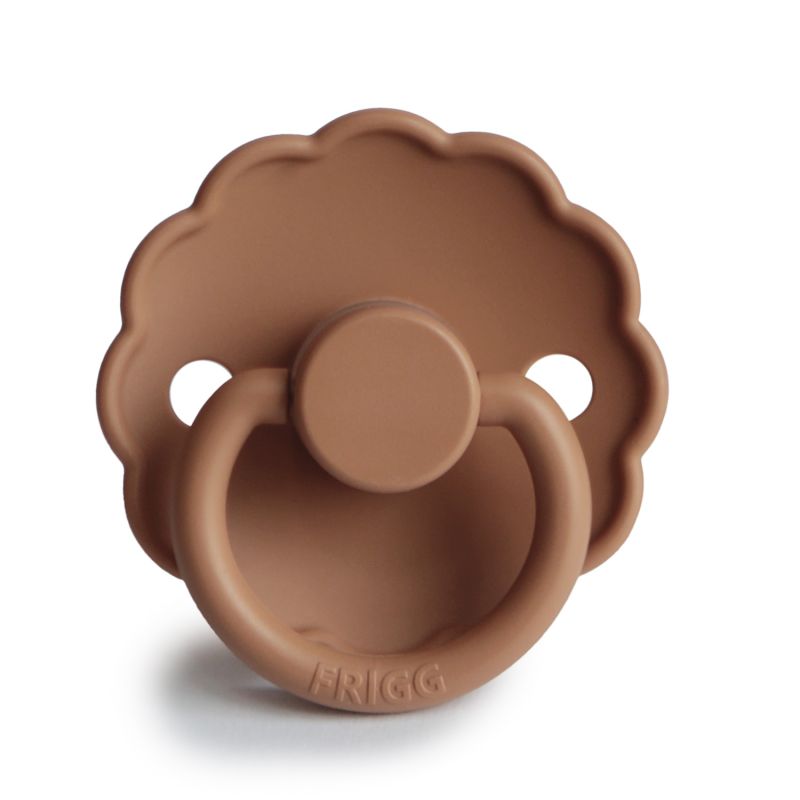 Frigg Daisy Siliconen Fopspeen 0-6M | Peach Bronze Frigg Daisy Siliconen Fopspeen 0-6M | Peach Bronze
