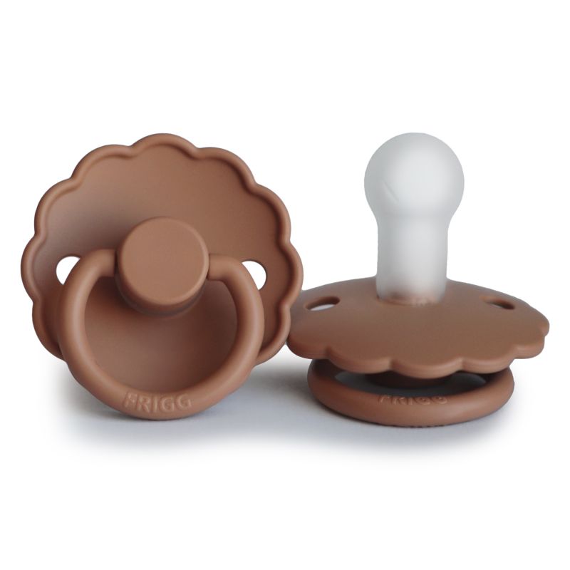 Frigg Daisy Siliconen Fopspeen 0-6M | Peach Bronze Frigg Daisy Siliconen Fopspeen 0-6M | Peach Bronze