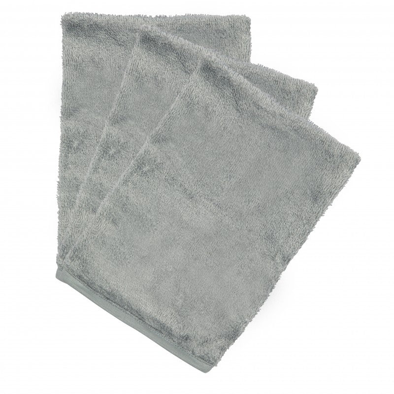 Timboo Set 3 Bamboo Washandjes | Moon Blue Timboo Set 3 Bamboo Washandjes | Moon Blue