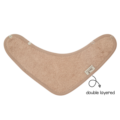Timboo Bandana Slab Bamboe Kwijlsjaaltje Dubbele Laag | Savannah Sand Timboo Bandana Slab Bamboe Kwijlsjaaltje Dubbele Laag | Savannah Sand