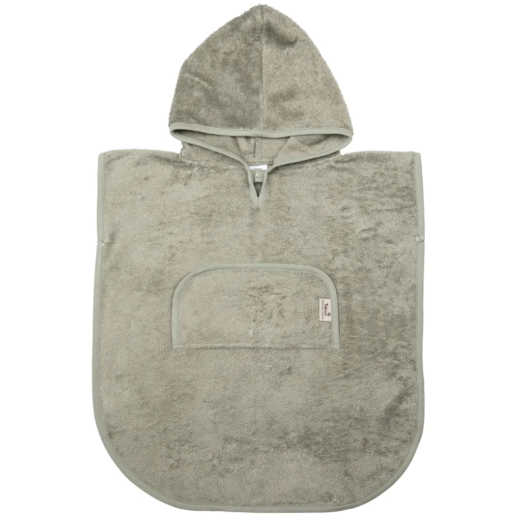 Timboo Poncho Bamboo | Whisper Green (met vernieuwe V-hals) Timboo Poncho Bamboo | Whisper Green (met vernieuwe V-hals)